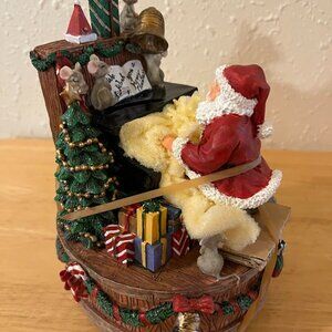 San Francisco Music Box Company "Santa with Piano", New